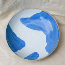 Load image into Gallery viewer, Serving Bowl - Blue Swirl
